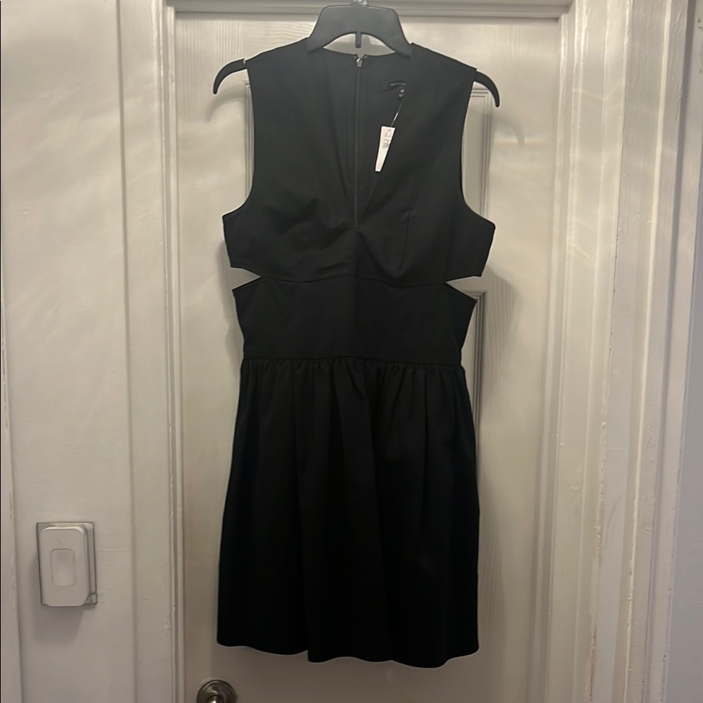 Elegant Banana Republic Black Sleeveless Dress with open sides